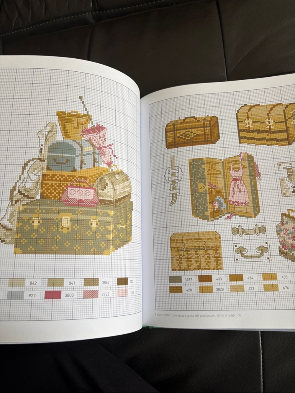 Retro Cross stitch 500 Patterns-French charm - Picture 2 of 4
